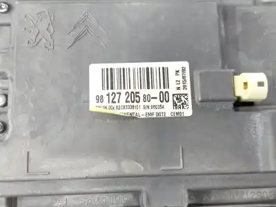 Second-hand car spare part audio system / radio cd for citroen c4 picasso ii 1.6 bluehdi 120 oem iam references 9812720580  9812720580