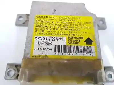Pièce détachée automobile d'occasion BOITIER DE COMMANDE D'AIRBAG pour MITSUBISHI MONTERO (V60/V70)  Références OEM IAM MR551784  MR551784