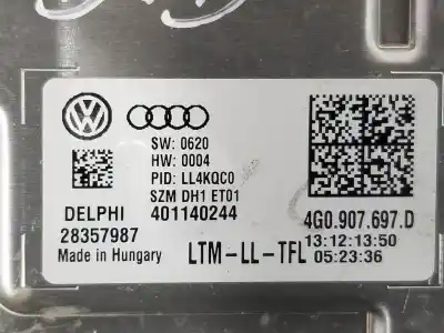 Автозапчасти б/у блок управления ксеноновыми фарами за audi a4 b8 avant (8k5) 2.0 tdi ссылки oem iam 4g0907697d  4g0907697d