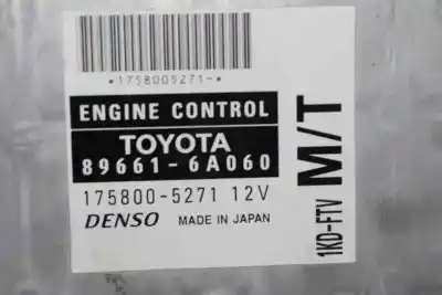 Pezzo di ricambio per auto di seconda mano centralina motore per toyota land cruiser (j12) 3.0 turbodiesel riferimenti oem iam 896616a060  1758005271