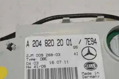 Pezzo di ricambio per auto di seconda mano luce interna per clase c clase c berlina 2.1 cdi riferimenti oem iam a2048202001  a2048202001
