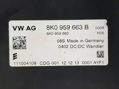 Автозапчасти б/у электронный модуль за audi a4 b8 avant (8k5) 2.0 tdi ссылки oem iam 8k0959663f  8k0959663b