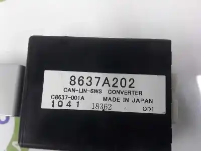 Автозапчастина б/у електронний модуль для mitsubishi montero (v80/v90) 3.2 di-d intense посилання на oem iam 8637a202  c8637001a