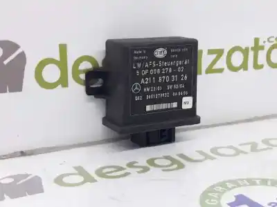 Second-hand car spare part light control unit for clase c clase r 3.0 cdi oem iam references a2118703126  2118703126