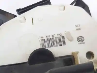Автозапчастина б/у замок передній праві двері для seat leon (5f1) 2.0 tdi посилання на oem iam 5k1837016e  5k1837016j