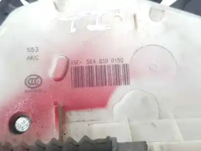 Автозапчастина б/у замок дверей заднього лівого для seat leon (5f1) 2.0 tdi посилання на oem iam 5k4839015q  5k4839015af