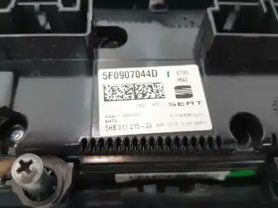 Автозапчастина б/у клімат-контроль для seat leon (5f1) 2.0 tdi посилання на oem iam 5f0907044d  5hb01121520