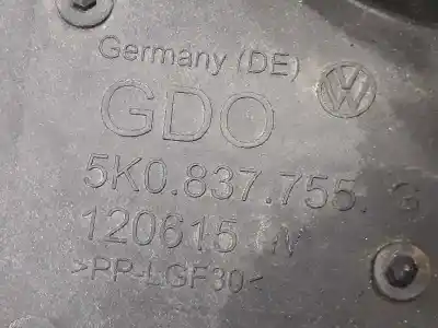 Автозапчастина б/у регулятор вікна передній лівий для volkswagen golf vi variant (aj5) 1.6 tdi dpf посилання на oem iam 5k0837461d  5k0837461d