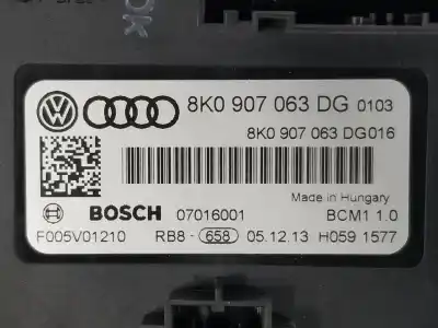 Автозапчасти б/у электронный модуль за audi a4 b8 avant (8k5) 2.0 tdi ссылки oem iam 8k0907063dg  8k0907063dg