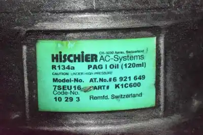 Second-hand car spare part air conditioning compressor for bmw serie 7 (e65/e66) 4.4 v8 32v cat oem iam references 64526921649  6921649