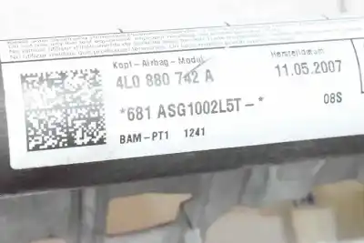 Автозапчасти б/у передняя правая подушка безопасности за audi q7 (4l) 3.0 v6 24v tdi ссылки oem iam 4l0880742a  4l0880742a