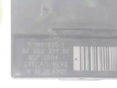 Pezzo di ricambio per auto di seconda mano modulo elettronico per citroen jumpy spacetourer business m riferimenti oem iam 9652021180  9652021180