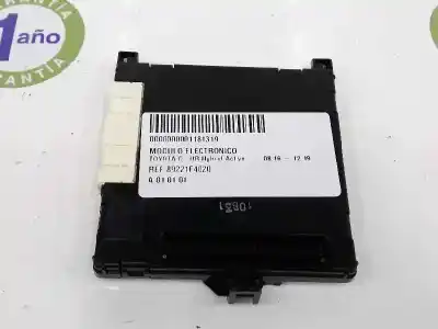 Peça sobressalente para automóvel em segunda mão módulo eletrônico por toyota chr híbrido 90kw referências oem iam 89221f4020