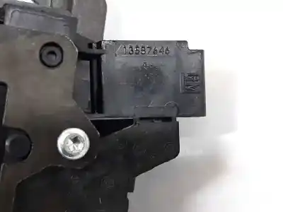 Second-hand car spare part trunk lock for opel adam (m13) 1.4 oem iam references 13587646  13509599