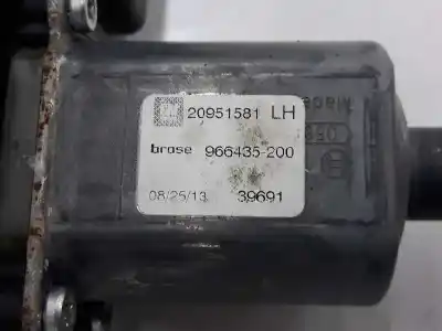 Second-hand car spare part driver left window regulator for opel adam (m13) 1.4 oem iam references 20951581  c02554101