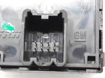 Second-hand car spare part left front power window switch for opel adam (m13) 1.4 oem iam references 13360335  13360335