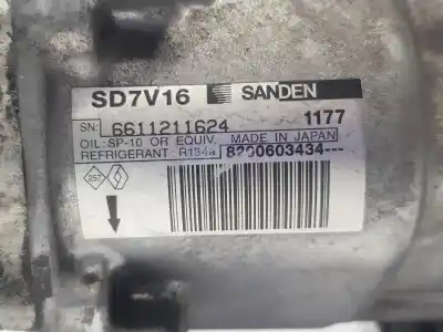 Second-hand car spare part air conditioning compressor for dacia logan mcv (ks_) 1.6 (ks0b, ks0d, ks0f) oem iam references 8200603434