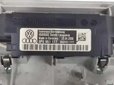 Автозапчастина б/у внутрішне світло для audi a3 (8p) 1.9 tdi ambiente посилання на oem iam 8p0947135d  8p0947135d