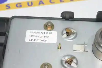 Peça sobressalente para automóvel em segunda mão kit airbag por renault kangoo (f/kc0) 1.5 dci diesel referências oem iam 8200091772  8200091774 Peça sobressalente para automóvel em segunda mão kit airbag por renault kangoo (f/kc0) 1.5 dci diesel referências oem iam 8200091772  8200091774