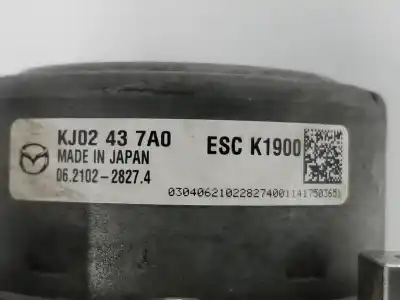 Second-hand car spare part abs for mazda cx5 2.2 turbodiesel oem iam references kj02437a0  kj02437a0