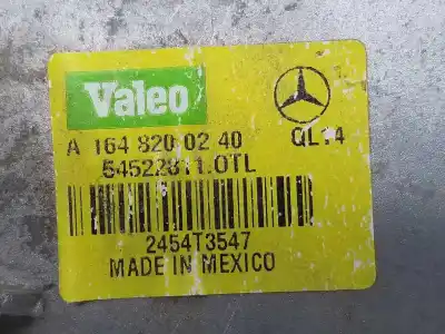Second-hand car spare part front windshield wiper motor for clase c clase m 3.0 cdi oem iam references a1648202442  1648202442