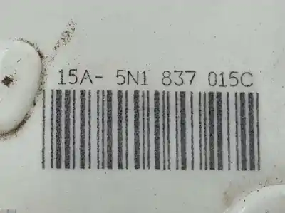 Second-hand car spare part left front door lock for seat ibiza iv (6j5, 6p1) 1.6 tdi oem iam references 5n1837015c  5n1837015c Second-hand car spare part left front door lock for seat ibiza iv (6j5, 6p1) 1.6 tdi oem iam references 5n1837015c  5n1837015c