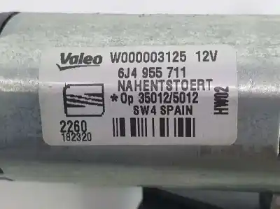 Автозапчасти б/у мотор заднего стеклоочистителя за seat ibiza iv (6j5, 6p1) 1.6 tdi ссылки oem iam 6j4955711  6j4955711