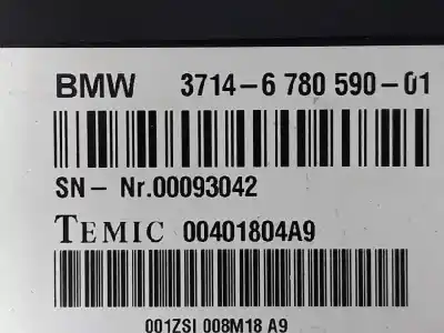 Second-hand car spare part electronic module for bmw x5 (e70) 3.0 d oem iam references 37146780590  37146780590