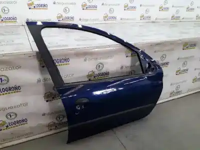 Peça sobressalente para automóvel em segunda mão porta dianteira direita por peugeot 206 berlina 1.4 referências oem iam 9004k5  