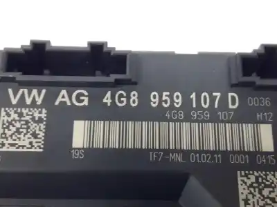 Second-hand car spare part electronic module for audi a7 sportback (4ga, 4gf) 3.0 tdi oem iam references 4g8959107d  4g8959107d