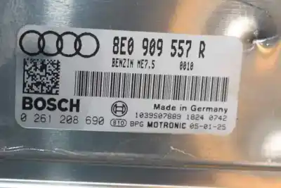 Автозапчастина б/у ебу контролер двигуна для audi a4 b7 (8ec) 2.0 посилання на oem iam 8e0909557r  8e0909557r