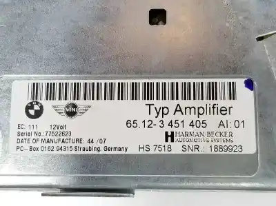 Автозапчасти б/у антенный усилитель за mini mini clubman (r55) cooper d ссылки oem iam 65123451405  65123451405