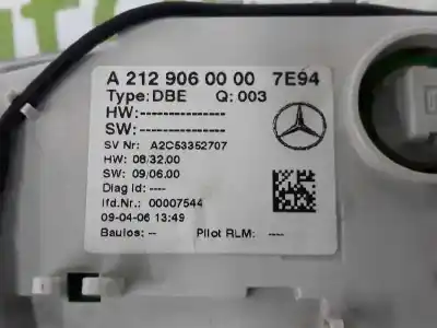 Автозапчасти б/у внутренний свет за clase c clase e lim. 2.1 cdi ссылки oem iam a2129060000  21290600007e94