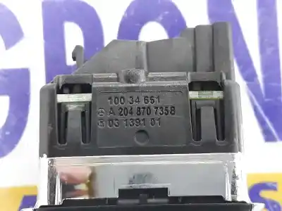 Second-hand car spare part rear right power window switch for clase c clase e lim. 2.1 cdi oem iam references a2048707358  a2048707358