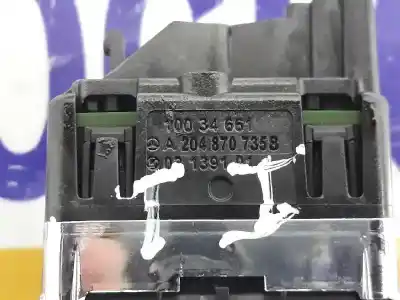 Second-hand car spare part rear left power window switch for clase c clase e lim. 2.1 cdi oem iam references a2048707358  a2048707358