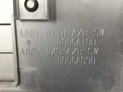 Автозапчастина б/у бардачок для mitsubishi montero (v80/v90) 3.2 di-d cat посилання на oem iam 8006a149xa  8006a149xb