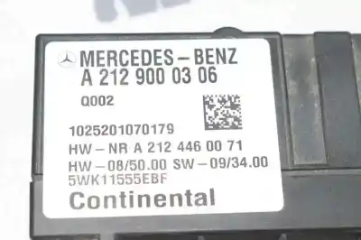 Second-hand car spare part injection pump control unit for mercedes clase c familiar 2.1 cdi oem iam references a2129000306 2129000306 