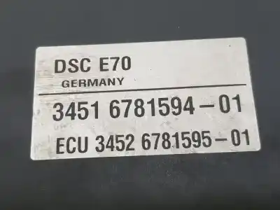 Peça sobressalente para automóvel em segunda mão abs por bmw x5 (e70) 3.0 d referências oem iam 34516865025  34516865025