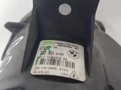 Автозапчастина б/у правий протитуман для bmw x5 (e70) 3.0 d посилання на oem iam 7184318