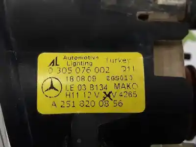 Автозапчасти б/у правая противотуманная фара за clase c clase c berlina 2.2 cdi ссылки oem iam a2518200856  0305076002