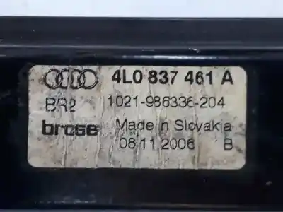 Автозапчастина б/у регулятор вікна передній лівий для audi q7 (4l) 3.0 v6 24v tdi посилання на oem iam 4l0837461f  4l0837461f