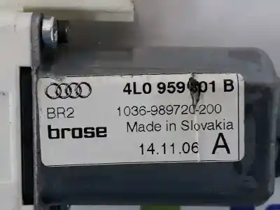 Автозапчастина б/у двигатель переднього ліва вікна для audi q7 (4l) 3.0 v6 24v tdi посилання на oem iam 4l0959801b  4l0959801b