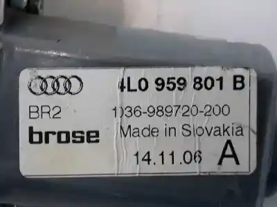 Автозапчастина б/у двиг скла задне ліво для audi q7 (4l) 3.0 v6 24v tdi посилання на oem iam 4l0959801b  4l0959801b