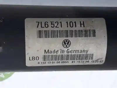 Автозапчастина б/у передня центральна трансмісія для audi q7 (4l) 3.0 v6 24v tdi посилання на oem iam 7l0521101h  7l0521101h