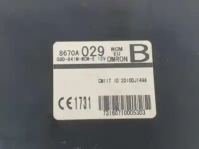 Автозапчасти б/у электронный модуль за mitsubishi asx (ga0w) 1.6 cat ссылки oem iam 8670a029  8670a029