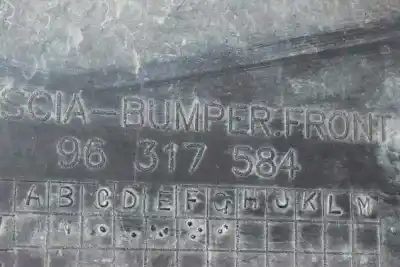 Second-hand car spare part front bumper for daewoo matiz 0.8 cat oem iam references 96317584  96317584