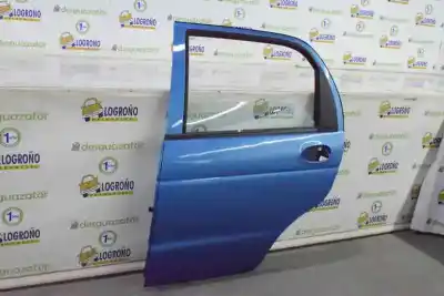 Second-hand car spare part rear left door for daewoo matiz 0.8 cat oem iam references 96315972