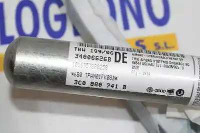 Автозапчастина б/у передня ліва подушка безпеки для volkswagen passat variant (3c5) 1.9 tdi посилання на oem iam 3c0880741b  3c0880741b