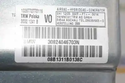 Автозапчасти б/у передняя левая боковая подушка безопасности за bmw 7 (e65, e66, e67) 730 ld ссылки oem iam 72129180927  30824046703n