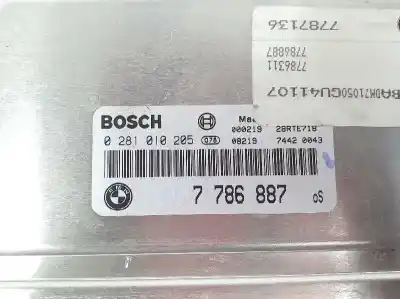 Second-hand car spare part ecu engine control for bmw 5 (e39) 520 d oem iam references 13617786887  0281010205